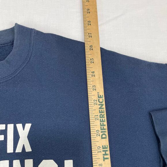 VTG Blue I Can Fix Anything Where's the Duct Tape Sweatshirt, Size XXL Funny - Picture 4 of 9